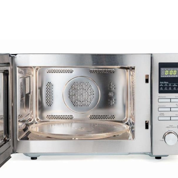 Koenig Mikrowelle mit Grill 3-in-1 Silber