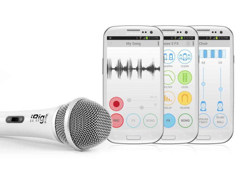 IK Multimedia Mikrofon iRig Voice Weiss