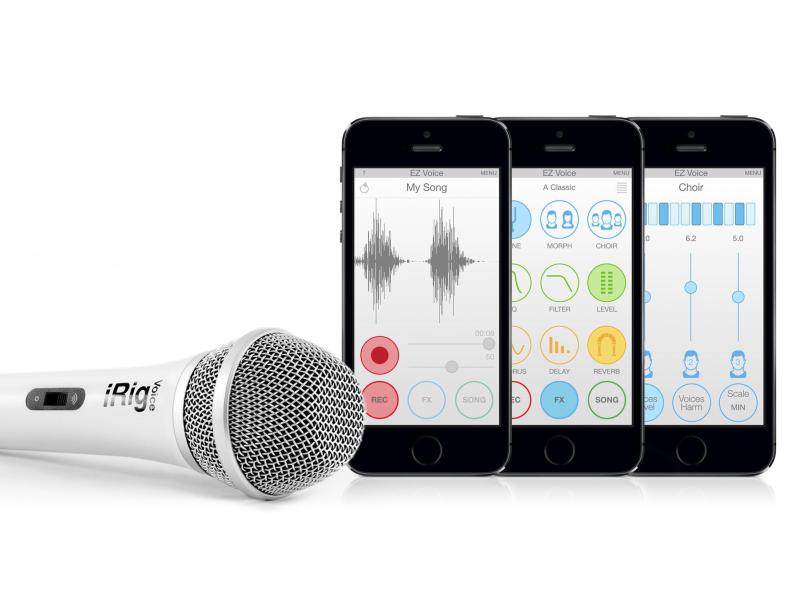 IK Multimedia Mikrofon iRig Voice Weiss