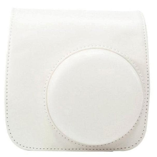 Fujifilm Lederhülle + Tragegurt für Instax Mini 8 - weiss