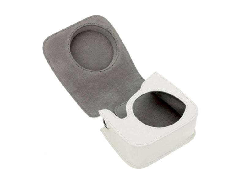 Fujifilm Lederhülle + Tragegurt für Instax Mini 8 - weiss