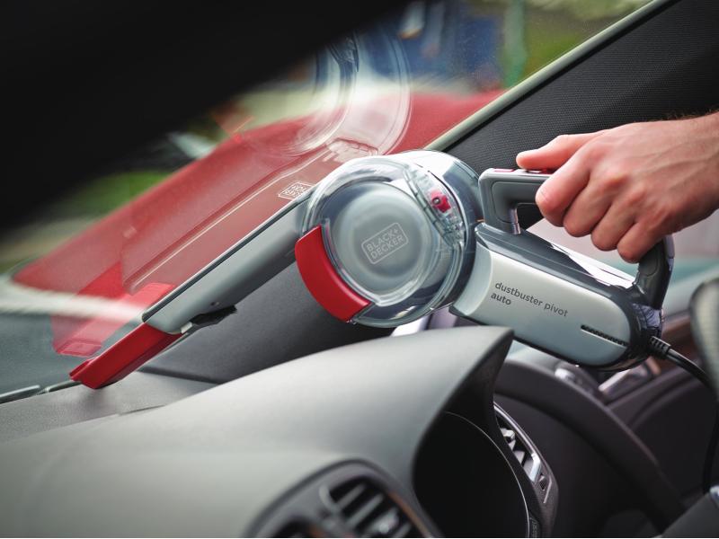 BLACK+DECKER Auto-Handstaubsauger Pivot PV1200AV