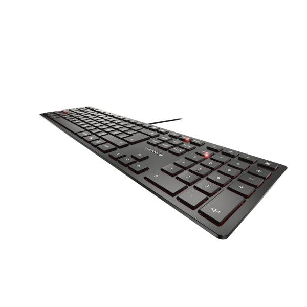 Cherry Tastatur KC 6000 Slim CH-Layout Schwarz