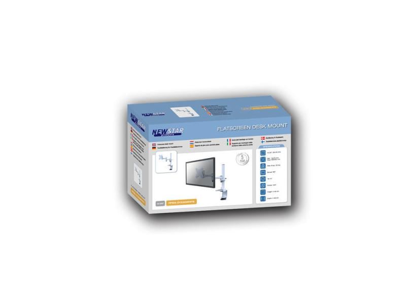 NEOMOUNTS Tischhalterung FPMA-D1330DWHITE bis 9 kg – Weiss