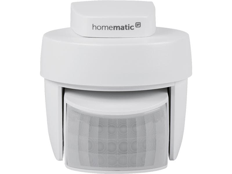 Homematic IP Smart Home Funk-Bewegungsmelder mit Dämmerungssensor Aussen