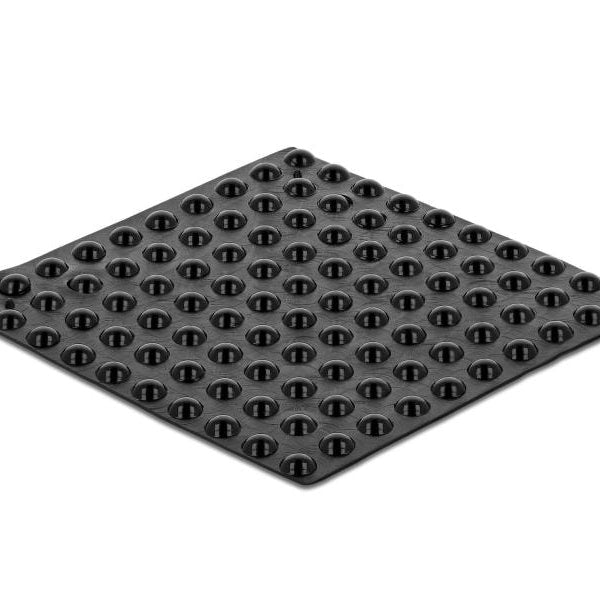 Delock Gummifüsse 5 x 2mm rund, selbstklebend, 100 Stück, schwarz