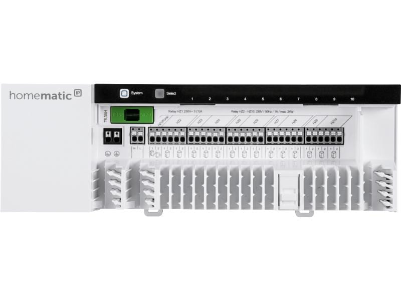 HomeMatic IP Fussbodenheizungsaktor 10-fach, 230V