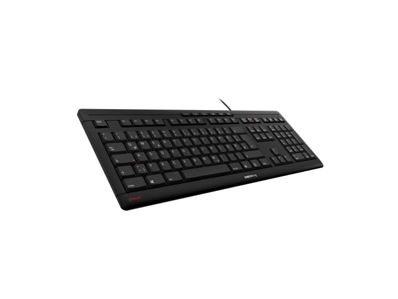 Cherry Tastatur Stream UK-Layout Schwarz