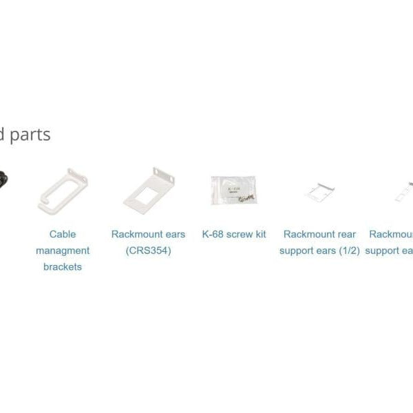 MikroTik PoE+ Switch CRS354-48P-4S+2Q+RM 54 Port