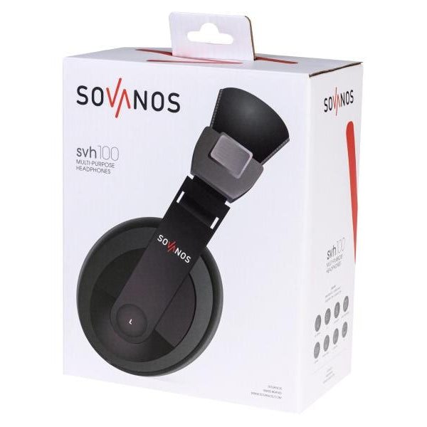 Sovanos Over-Ear-Kopfhörer SVH100-BK Schwarz