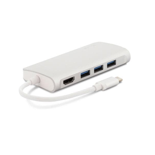 LMP Dockingstation USB-C Mini Dock Silber