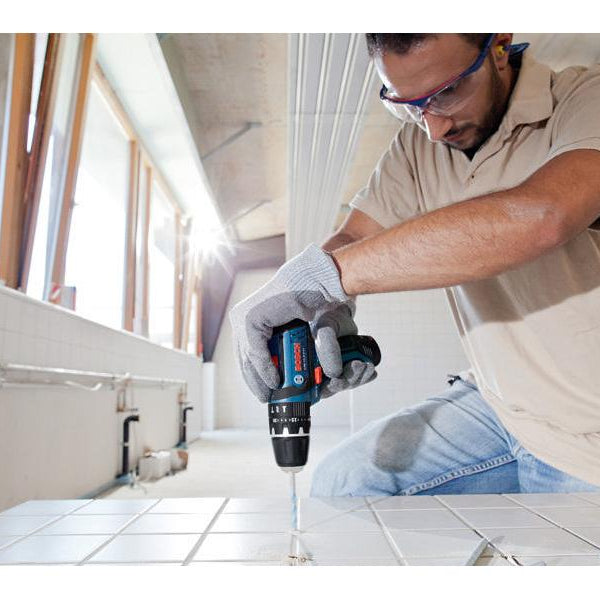 Bosch Professional Akku-Schlagbohrschrauber GSB 12 V-15 + L-Boxx Clic&go Solo