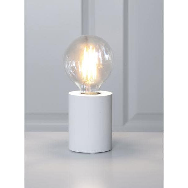 Star Trading Tischleuchte TUB 10 cm Weiss