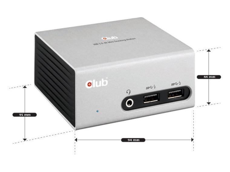 Club 3D Dockingstation CSV-3104D USB 3.0