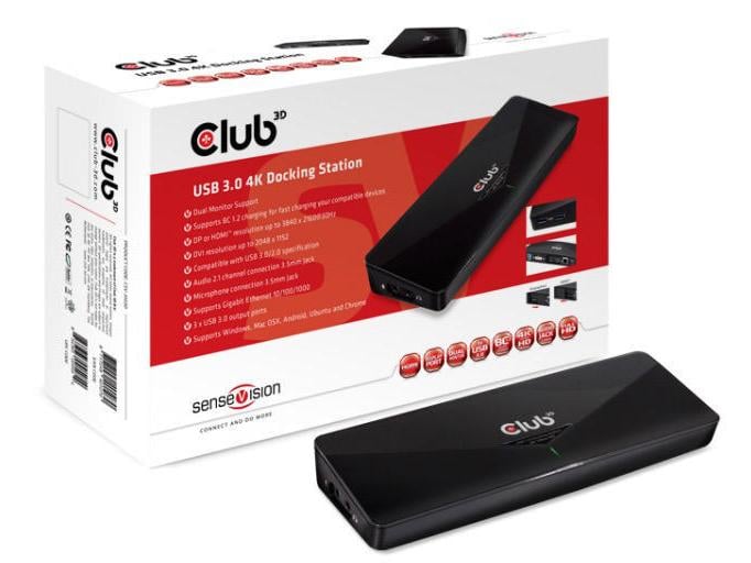 Club 3D Dockingstation CSV-3103D USB 3.0