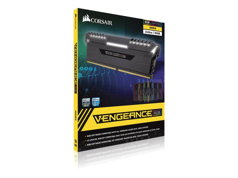 Corsair Vengeance, SO-DIMM, DDR4, 16GB, 2666MHz - schwarz
