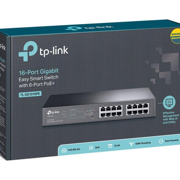 TP-Link PoE+ Switch TL-SG1016PE 16 Port