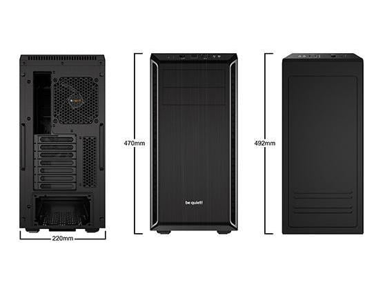 Be quiet! Pure Base 600 - schwarz/silber