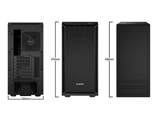 Be quiet! Pure Base 600 - schwarz