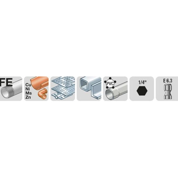 kwb Bohrer-Set HSS 2-6 mm 5-teilig