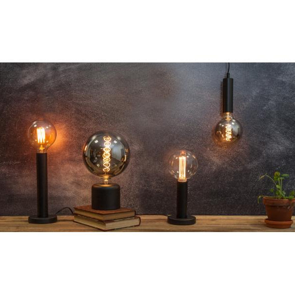 Star Trading Tischleuchte GLANS Schwarz