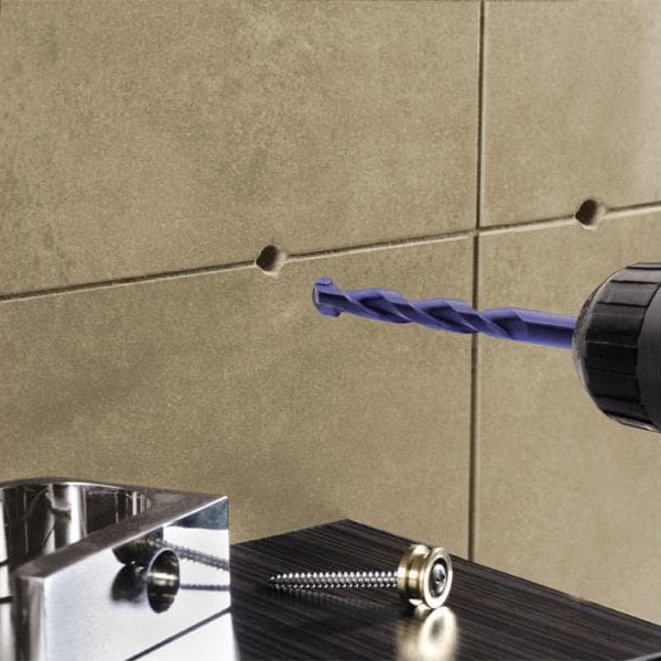 kwb Feinsteinzeugbohrer-Set 4-8 mm 4-teilig