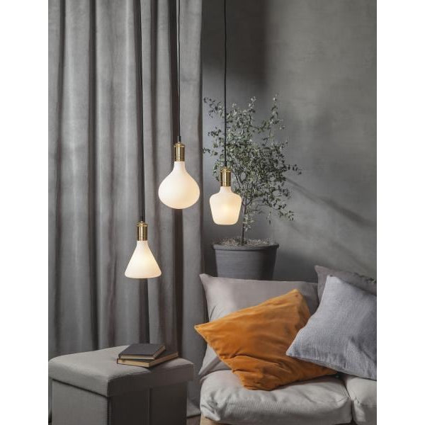 Star Trading Pendelleuchte CLASSICAL Schwarz / Messing