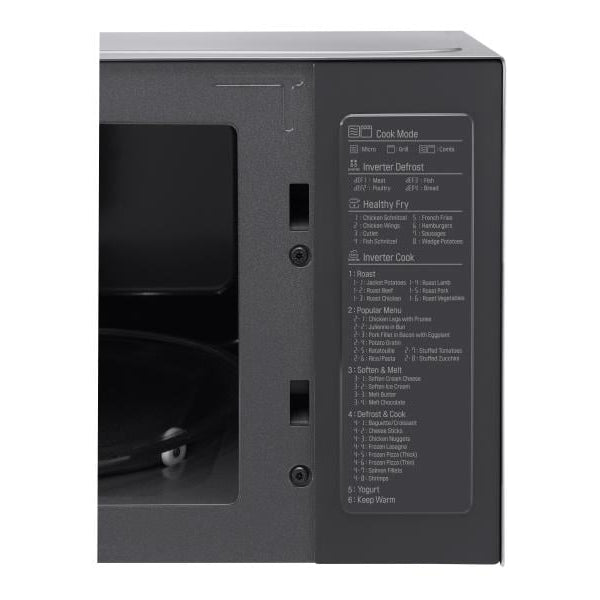 LG Mikrowelle NeoChef MH6565CPS Silber