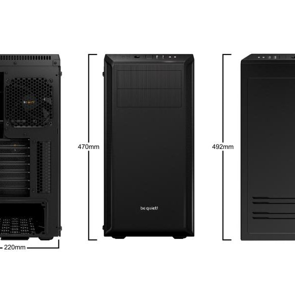 Be quiet! Pure Base 600 Window - schwarz