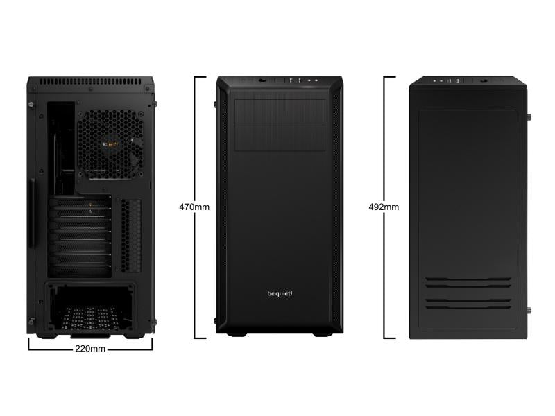 Be quiet! Pure Base 600 Window - schwarz