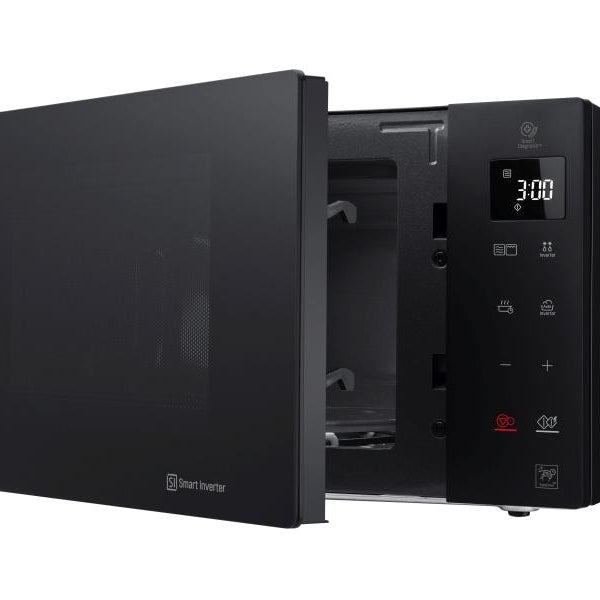 LG Mikrowelle NeoChef MH6535GIS Schwarz