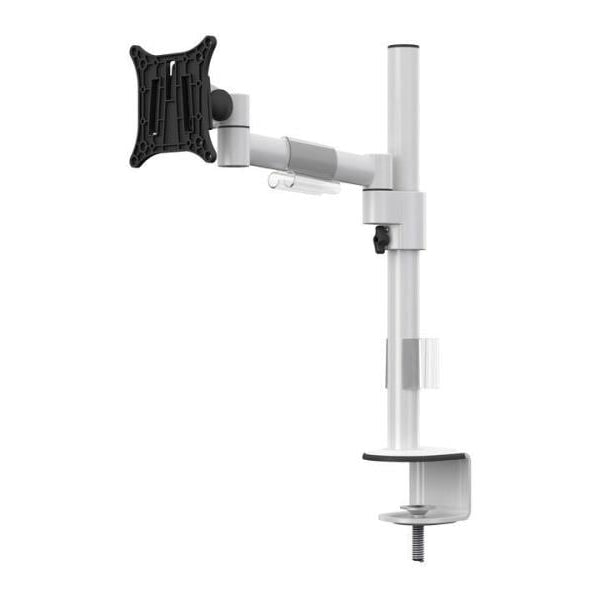 Multibrackets Tischhalterung Officeline Single I bis 8 kg – Weiss