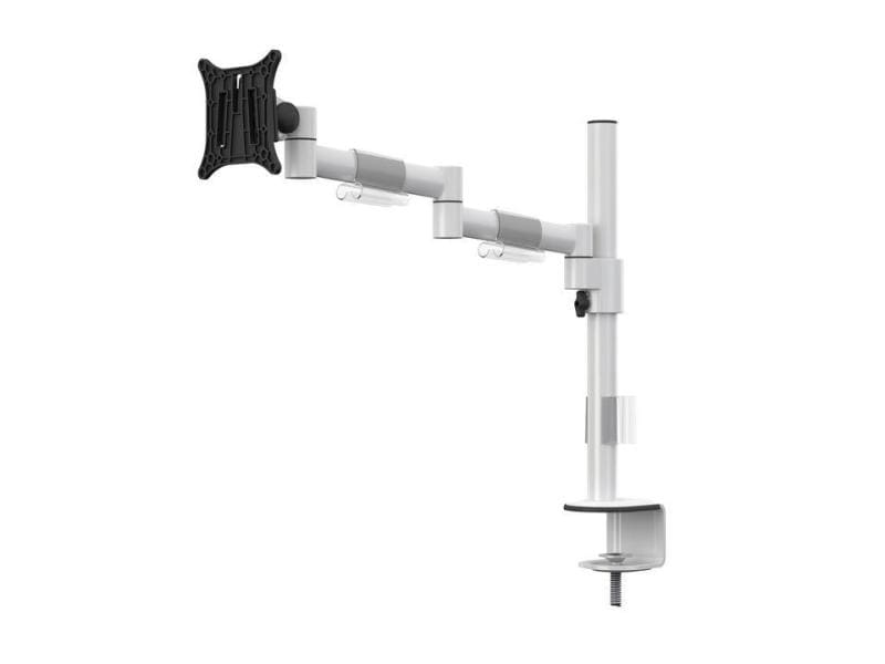 Multibrackets Tischhalterung Officeline Single II bis 8 kg – Weiss