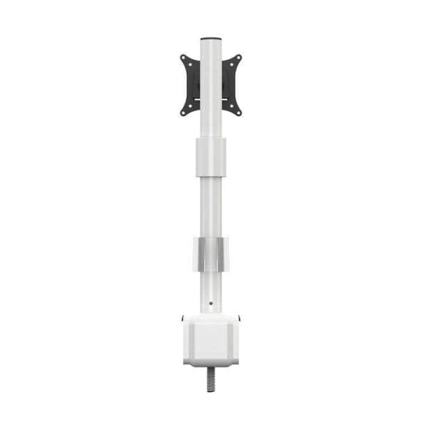 Multibrackets Tischhalterung Officeline Single II bis 8 kg – Weiss