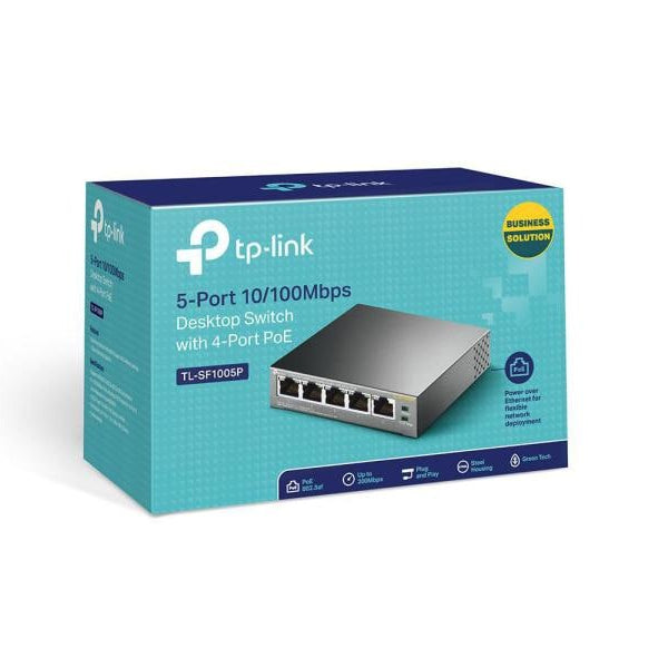 TP-Link PoE Switch TL-SF1005P 5 Port