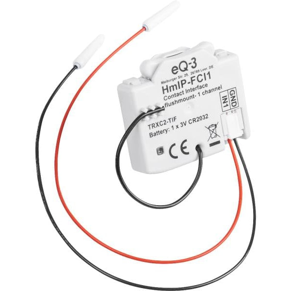 Homematic IP Smart Home Funk-Tasterschnittstelle Unterputz 1-fach