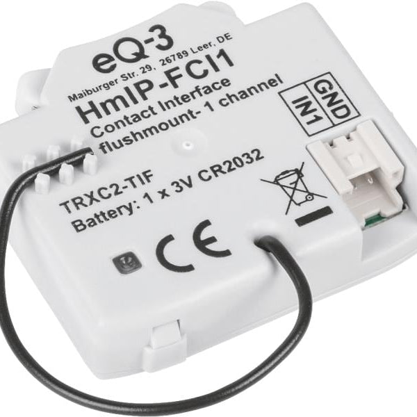 Homematic IP Smart Home Funk-Tasterschnittstelle Unterputz 1-fach