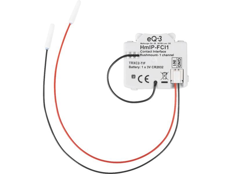 Homematic IP Smart Home Funk-Tasterschnittstelle Unterputz 1-fach