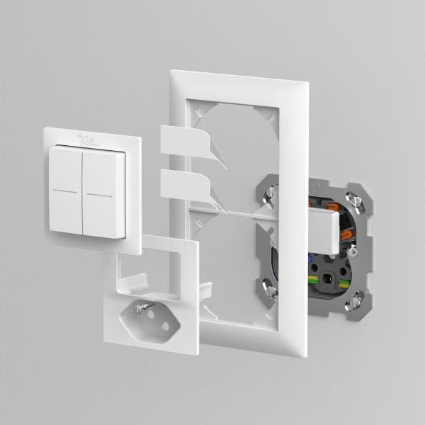 Feller EDIZIOdue Smart Light Control for Philips Hue - schwarz