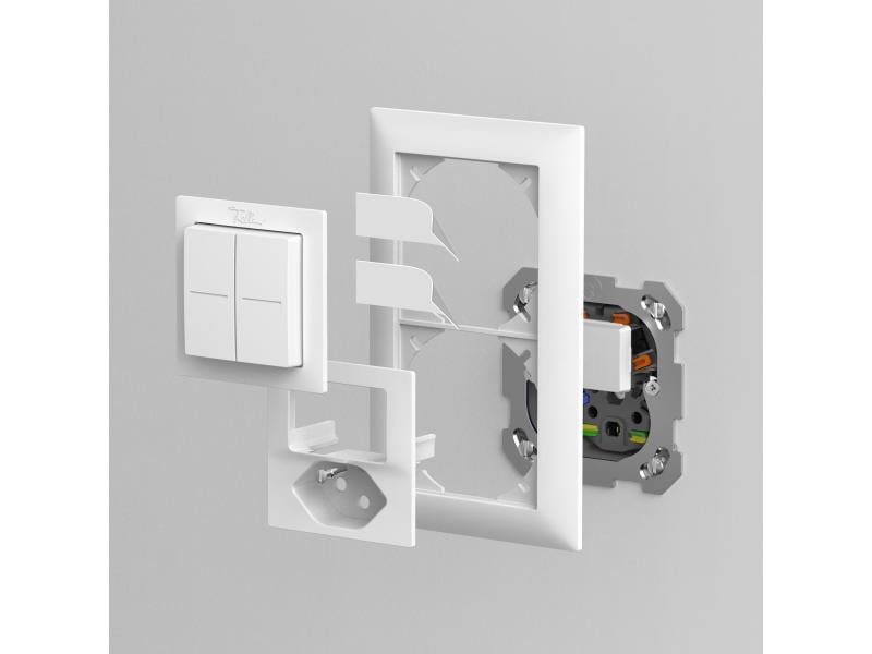 Feller EDIZIOdue Smart Light Control for Philips Hue - grau