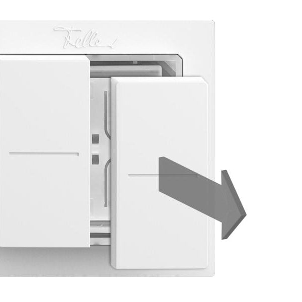 Feller EDIZIOdue Smart Light Control for Philips Hue - schwarz