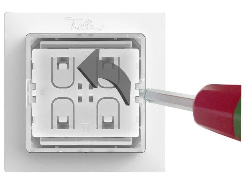 Feller Smart Light Control  für Philips Hue EDIZIOdue AP dark grey