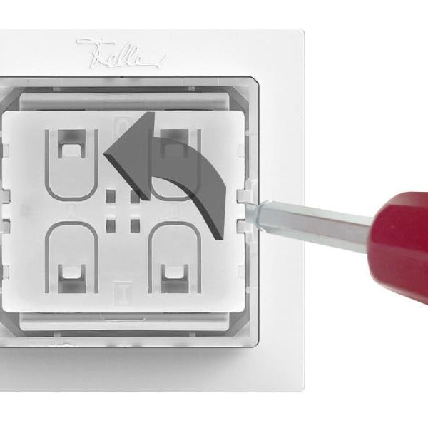 Feller EDIZIOdue Smart Light Control for Philips Hue - schwarz