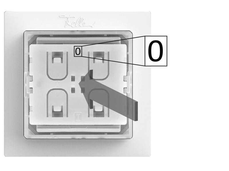 Feller EDIZIOdue Smart Light Control for Philips Hue - schwarz