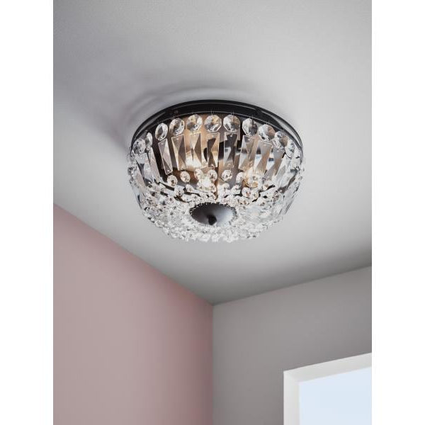 Markslöjd Deckenleuchte VASA 3 x E14, Schwarz