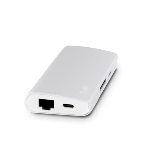LMP Dockingstation USB-C Travel Dock Silber