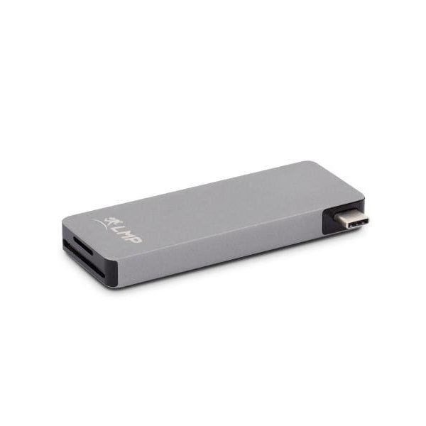 LMP Dockingstation USB-C Basic Hub Space Grau
