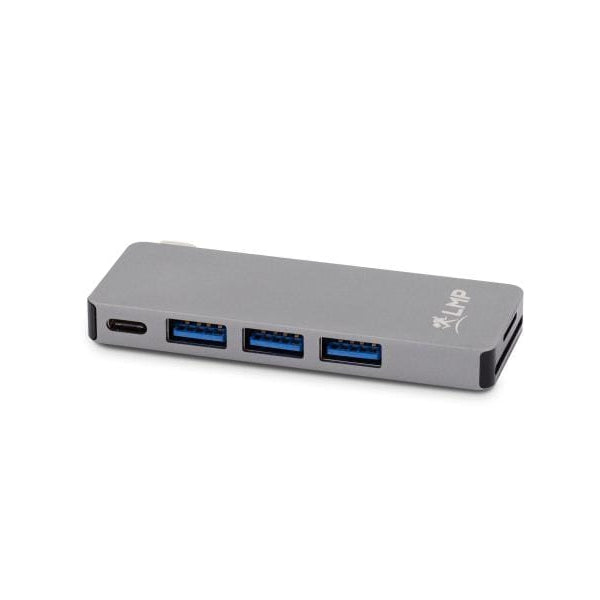 LMP Dockingstation USB-C Basic Hub Space Grau
