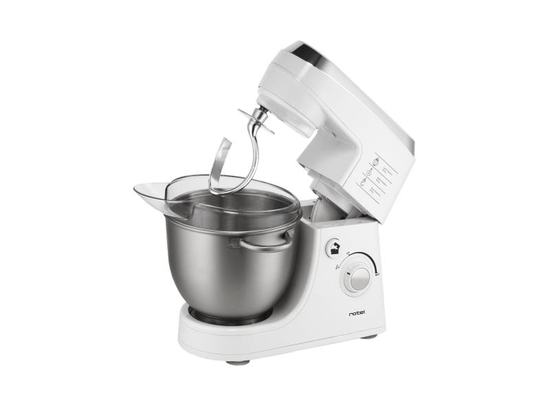 Rotel Küchenmaschine Power Mix 441 Silber/Weiss