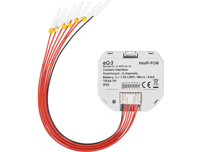 Homematic IP Smart Home Kontakt-Schnittstelle - 6-fach